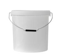 Cubeta de 20 l, plástico PP, blanca