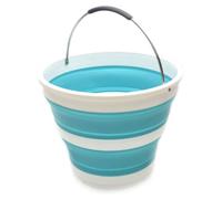 Cubeta de plástico plegable de 10 litros para agua y uso en exteriores