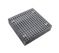 Cubeta plana de acero galvanizado LaCont, anchura 500 mm