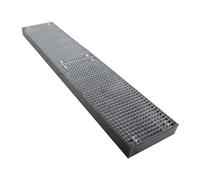 Cubeta plana de acero galvanizado LaCont, anchura 500 mm