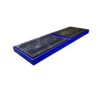 Cubeta plana de PE L x A x H 2610 x 895 x 150 mm