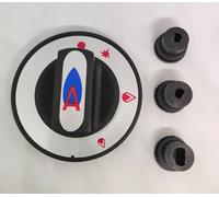 CubetasGastronorm ® Mando Pequeño Plancha Gas Fry Top Ø62 Eje 8x6.5 Mando Grifo Regulador 00300078 Hostelería SAT Resistencia Recambio Cocinas Industriales Hoteles y Restauración Fiable SAT
