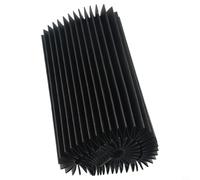 Cubierta antipolvo para enrutador CNC, protector de fresado industrial, fuelle de acordeón para protector de riel guía, 1,5 m de longitud (200 mm)