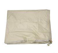 Cubierta de alberca para carrete solar 190T Oxford protector de tela resistente a los rayos UV, bolsa de almacenamiento resistente para piscinas sobre el suelo de 16 pies de ancho, jardín y uso al
