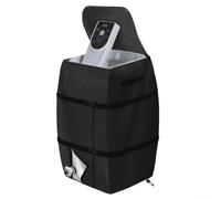 Cubierta de bomba de calentador de spa recubierta de plata 420D 43x38x54 cm Protección al aire libre impermeable para la mayoría de bombas de spa gris resistente a la intemperie fácil instalación