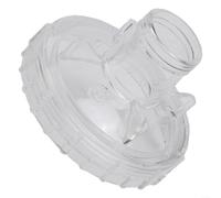 Cubierta de bomba de filtro de arena transparente para Intex 2006 L/H P6665 58397 58515 P03867 funda protectora de plástico blanco 20 x 20 x 5 cm