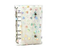 Cubierta de Carpeta | PVC Transparente Recargable Universal | para Diario, Álbum de Recortes y Cuaderno,para Diario de Viaje, Desplazamientos, Viajes de Negocios, Oficina y Trabajo