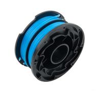 Cubierta de carrete de repuesto con línea de carrete preenrollada para Black and Decker GL315 GL350 GL650, piezas de recortadora de alimentación automática de 0.65 mm, recambios de jardín para