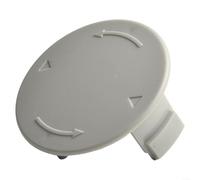 Cubierta de carrete de repuesto F016F05384 compatible con Bosch para cortadores de cepillo AFS 23-37, tapa de plástico fuerte, accesorio de herramientas de jardín (1 unidad)