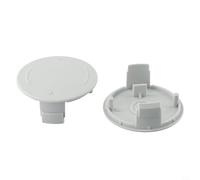 Cubierta de carrete de repuesto F016F05384 se adapta a Bosch para recortadora de césped AFS 23-37, carcasa de ABS, pieza de repuesto para jardín (2 piezas)