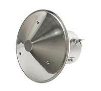 Cubierta de Chimenea Antilluvia Sombrerete Chimenea Antiviento Caperuza Salida Humos de Acero Inoxidable 304, Sombreros para Chimeneas Redonda para Tubos de Estufa(200mm)