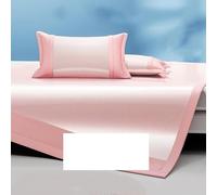 Cubierta de colchón de Seda Ice Silk, Estera Plegable de Doble Cara for Dormir Verano for Cama, Dormitorio, Oficina, Multicolor, Varios tamaños(Pink 1,90x200cm)