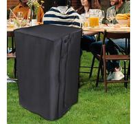 Cubierta de estufa de gas para exteriores, protección impermeable y a prueba de polvo para quemadores de propano, tela Oxford 210D, ajuste seguro con cordón (15.7 x 15.7 x 30 pulgadas)