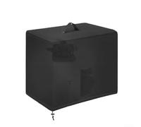 Cubierta de filtro de arena 600D Oxford Protector de bomba de piscina para Intex para Krystal Clear - Resistente a la intemperie UV Protector de polvo con cremallera para acceso 84 x 61 x 86 cm
