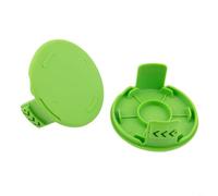 Cubierta de línea de recortadora de cuerda de 0.065 pulgadas para GreenWorks, repuesto de tapa de carrete de recortadora de césped, retenedor de carrete de plástico ABS resistente con instalación de
