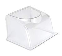 Cubierta de Lluvia para Timbre, Controlador de Acceso Impermeable de Plástico Universal Protección de Refugio para Controlador de Acceso al Aire Libre Huella Dactilar
