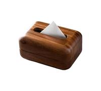 Cubierta de Madera para de Pañuelos Organizador Moderno de Mesa con Relleno