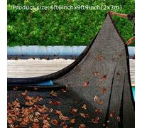 Cubierta de malla para hojas para piscinas enterradas y elevadas, cubierta de invierno, malla de seguridad para piscina, red para cubrir , para atrapar hojas, parasol