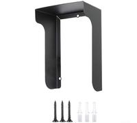 Cubierta de metal para timbre de video resistente a la intemperie, protector solar para parpadeo para arlo para eufy, kit de montaje de ángulo ajustable, protección de cámara de seguridad al aire