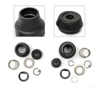 Cubierta de nariz para portabrocas SDS compatible con martillo eléctrico Bosch GBH2-20/2-24/2-26/2-28, pieza de repuesto de metal y goma para martillos giratorios (para GBH2-26/28)