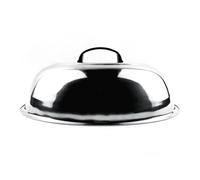 Cubierta de olla de acero inoxidable Qanyegn, tapa de cocción al vapor de acero inoxidable, tapa de cúpula al vapor de acero inoxidable para macetas con diferentes alturas (34 cm)