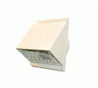 Cubierta de pared exterior con rejilla de protección