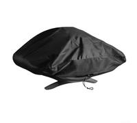 Cubierta de parrilla de tela Oxford 600D con forro de vinilo compatible con Weber Q2000 y Q200 Series para un blindaje fiable para todas las estaciones (90 x 55 x 27 cm)