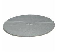 Cubierta De Piscina Intex Gris Ø 4,57 M