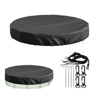 Cubierta de Piscina Protector antipolvo circular de bañera | Cubierta Protectora De Piscina en Camping, Patio, Hogar, Tina, Jardín Trasero, Jardín, Patio Exterior y Spa al Aire Libre