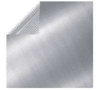 vidaXL Cubierta de Piscina Rectangular PE Plateado Toldo Tapa Dimensiones 500 x 300 cm, 600 x 400 cm, 800 x 500 cm y mas