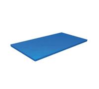 CUBIERTA de Piscina RECTANGULAR Steel Pro 2,21 x 1,5 m - Cobertor con Dimensiones 2,24 x 1,56 m para piscina - Cobertor Rectangular para proteger contra Desechos - Tela para Piscina Elevada Blue