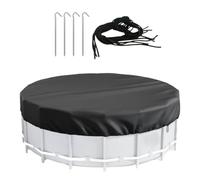 Cubierta de Piscina Trampa Protectora Circular Para Bañera | Cobertor Impermeable de Piscina para Hogar, Jardín, Patio Trasero, Terraza, Tina, al Aire Libre, Camping y Patio