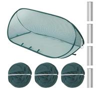 Cubierta de red protectora para plantas, 4 unidades, plegable