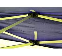 Cubierta de repuesto para el pabellón plegable profesional de 3x3 metros de Nexos Pavillondach. Incluye: cubierta de lona de 270 g/m², revestimiento de PVC de 300D, costuras selladas e impermeable. Co