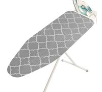 Cubierta De Tablero De Planchar - Almohadilla De Tablero De Borde Elástico | Algodón Grueso Cubierto De Almohadillas De Hierro Toallas De Hierro | Superficie De Planchas Resistentes Al Calor | Alfombr