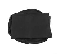 Cubierta de tanque de propano resistente al agua 600D Oxford cilindro de gas funda protectora con ventilación para acampar al aire libre barbacoa parrilla 5kg 11kg botellas negro (25 * 52 cm)