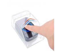 Cubierta de Timbre Impermeable, Cubierta de Timbre Impermeable Transparente, Caja Impermeable a Prueba de Salpicaduras de Timbre de protección de 5 Lados para Exteriores de Invierno