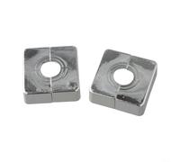 Cubierta de tubo de ducha ABS y moldura de válvula para anillo, escudo de pared decorativo cromado para ocultar tuberías expuestas en baño y cocina, tapa de collar corrector de válvula de mezcla (1