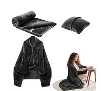 Cubierta De Viaje Genérico Avión,Cubierta De Viaje Avión Compacto - Combo de Almohada Compacto de Viaje | Manta de Viaje de Franela, Manta Caliente de Avión de Viaje para Viaje