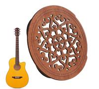 Cubierta del agujero del sonido de la guitarra, bloque del agujero del
