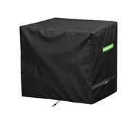 Cubierta impermeable para compresor de aire, protección del generador | Cubierta de compresor de aire resistente al agua con asas y hebillas, protector a prueba de rayos UV y polvo para compresores