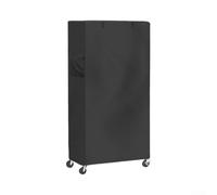 Cubierta impermeable para estante Oxford 420D con bolsillo con cremallera | Cremallera frontal para acceso, bolsillo interno de almacenamiento, tela Oxford 420D, revestimiento de poliuretano