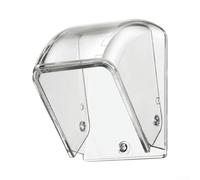 Cubierta impermeable para timbre de puerta, cubierta protectora transparente para timbre de puerta, cubierta protectora de timbre inalámbrico (1 unidad)