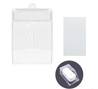 Cubierta Impermeable Timbre Puerta Protectora - Universal Protección Funda Parasol Contra Lluvia para Cámaras Anillo Controlador de Acceso Intercomunicador Lector Tarjetas Contraseña, 1PC