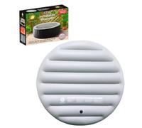 Cubierta Inflable de Ahorro de energía, Tapa Protectora de Lluvia, Aislamiento térmico, vejiga Redonda, se Adapta a Todos los jacuzzis Redondos de hasta 173 cm, Color Gris