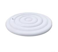 Cubierta inflable redonda para bañera de 145 cm, aislamiento térmico para spas, instalación rápida, resistente al viento, tapa superior de PVC, protector de piscina al aire libre