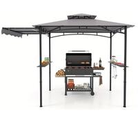 Cubierta para barbacoa - Pabellón para barbacoa - Pabellón de jardín - Tienda para barbacoa - Refugio para parrilla - Diseño espacioso