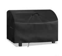 Cubierta para barbacoa Royal Gourmet CD1519, tejido Oxford 420D, impermeable, funda protectora para barbacoa de mesa con cordón y hebillas, 28 x 19 x 19 pulgadas, color negro