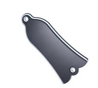 Cubierta para barra de guitarra eléctrica, 2 agujeros, cubierta para barra de guitarra eléctrica, parte de guitarra, fácil de instalar, funda protectora decorativa