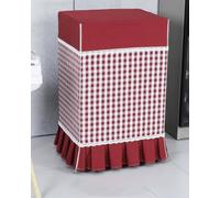 Cubierta para Caja Fuerte Tapa Oculta para Armario con Cremallera | Funda para Caja Fuerte de Ocultación de Armas para Lavadora, Funda para Caja Personalizada(Red,50x50x60cm/20x20x24")